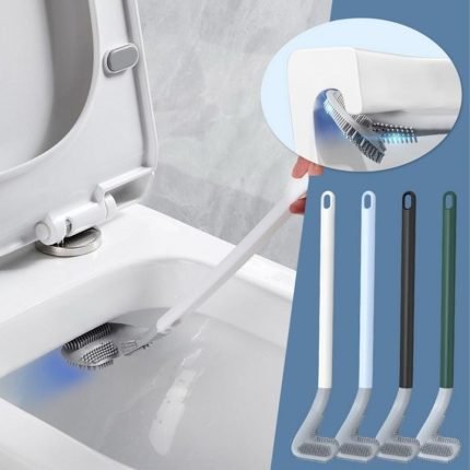 (와인앤쿡)실리콘 변기 청소솔