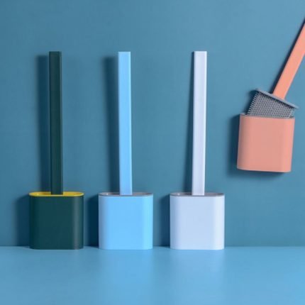 (와인앤쿡)벽걸이 실리콘 변기솔 1개입