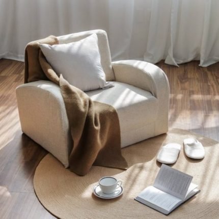 포홈 오즈 1인용 좌식소파 (2color)_(1873438)