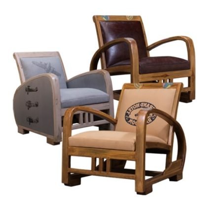 빈티지 클럽소파 1인용 암체어