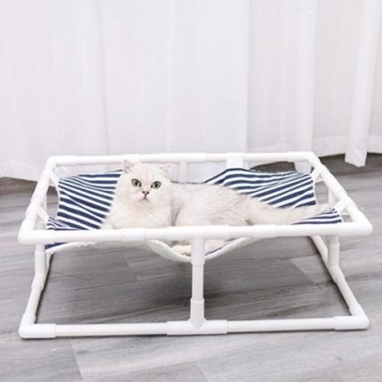 도그웨그 스트라이프 해먹 강아지 고양이 침대