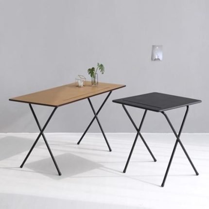 [마켓비] 원목 다용도접이식테이블 간이테이블