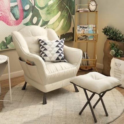 편한 1인 소파 체어 바퀴없는 거실 컴퓨터 의자