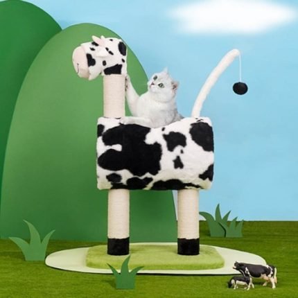 젖소 캣트리 숨숨집