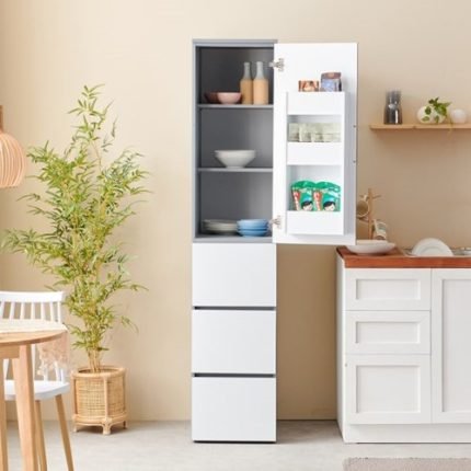 데시 400 광폭 냉장고 틈새장 주방 틈새 수납장