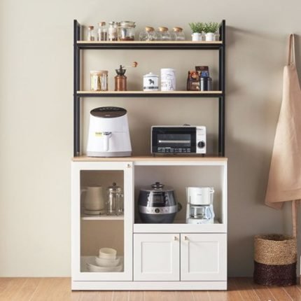 럭키 주방수납장 냉장고 틈새장 홈카페장 부엌 팬트리장