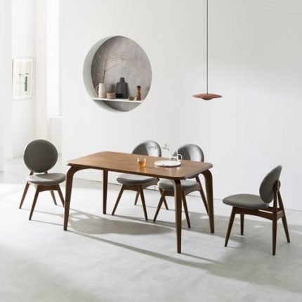 콜린 포세린 세라믹 원목 식탁 4인용 1400