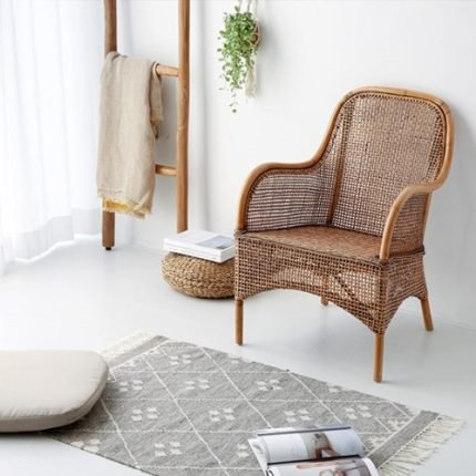 라탄체어 안락의자 커피숍 원목카페의자