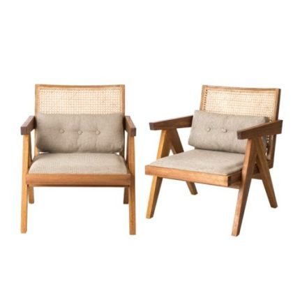 라탄 라운지 체어 카페 의자 비바 라운지 체어