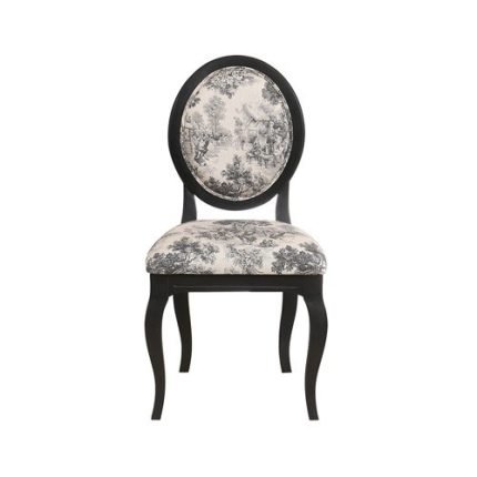 마누와 메다이옹 뜨왈 드 주이 의자 - 블랙 (C995-NB1)