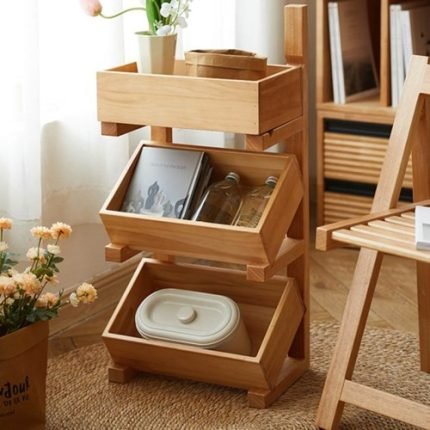 북유럽풍 원목 엔틱 선반 우드선반 인테리어선반