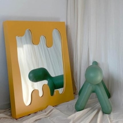 Wave Mirror 물결 웨이브 파도 거울 전신거울 84x68cm