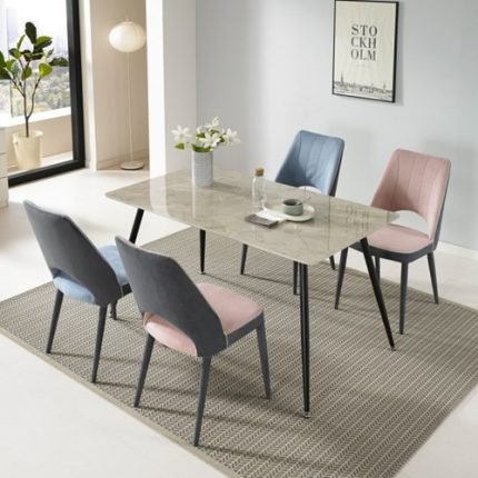 아이앤 딜리 4인 세라믹 식탁 세트 RO