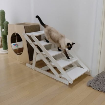 5단 높이조절 강아지계단 고양이계단