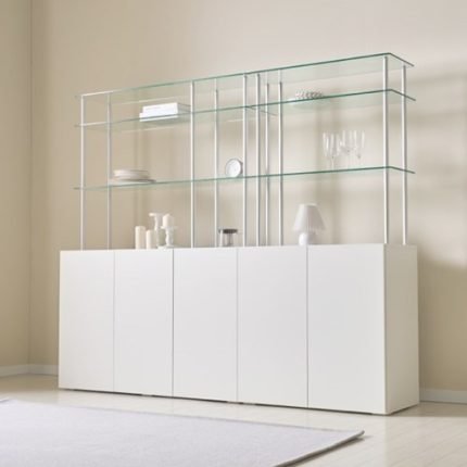 브릭 유리진열장 유리장식장 인테리어 거실장식장