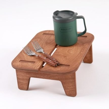 홀러 캠핑 라운드 미니 보조 테이블