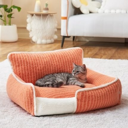 반려동물 따뜻한 겨울 방석 폭신한 고양이 강아지 침대