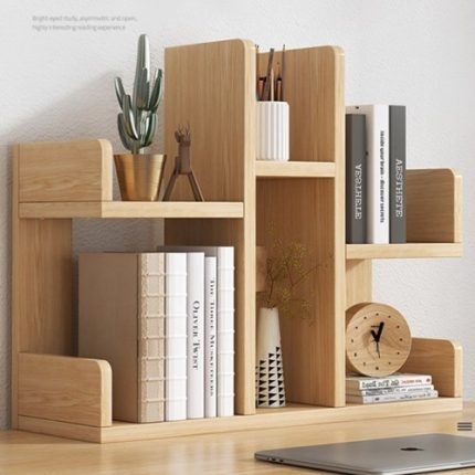 책상 선반 원목 책꽂이 소품 정리대 2단 3단