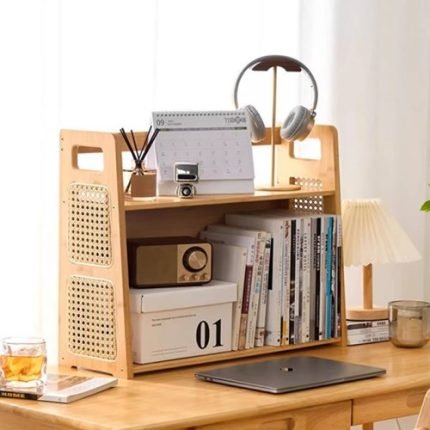 복고풍 테이블 선반 책꽂이 다용도 소품 정리대 수납장