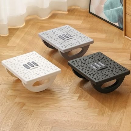 스윙 발받침 지압발판 스툴 의자 발받침대 DD-12864