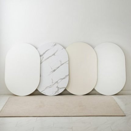 그루인 라보 LPM라운드 접이식 높이조절 테이블 3size