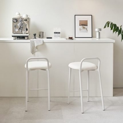 메종드꼼마 멜로우바스툴 홈바 체어 아일랜드 식탁의자 2colors