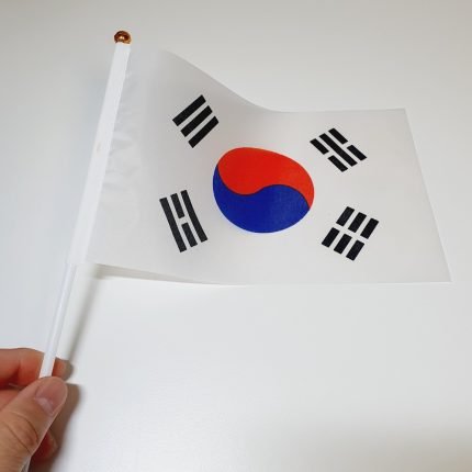 행사용 집회 월드컵 응원 도구 가정용 미니 태극기