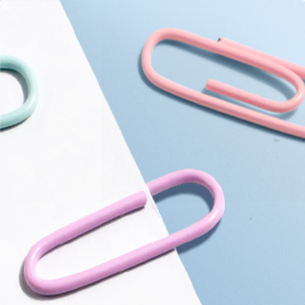 사무용 스테인리스 파스텔 컬러 북마크 문서정리 클립