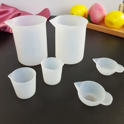 실리콘 미니 계량컵 비누 키트