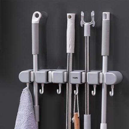 장만 청소도구 욕실용품 밀대 거치대 3구 5구 택일