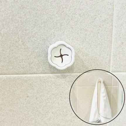 (와인앤쿡)부착형 수건 원터치 걸이