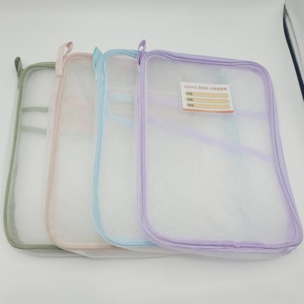 서류 수납 A4 포켓 파우치 시험지 바인더 파일 M50290